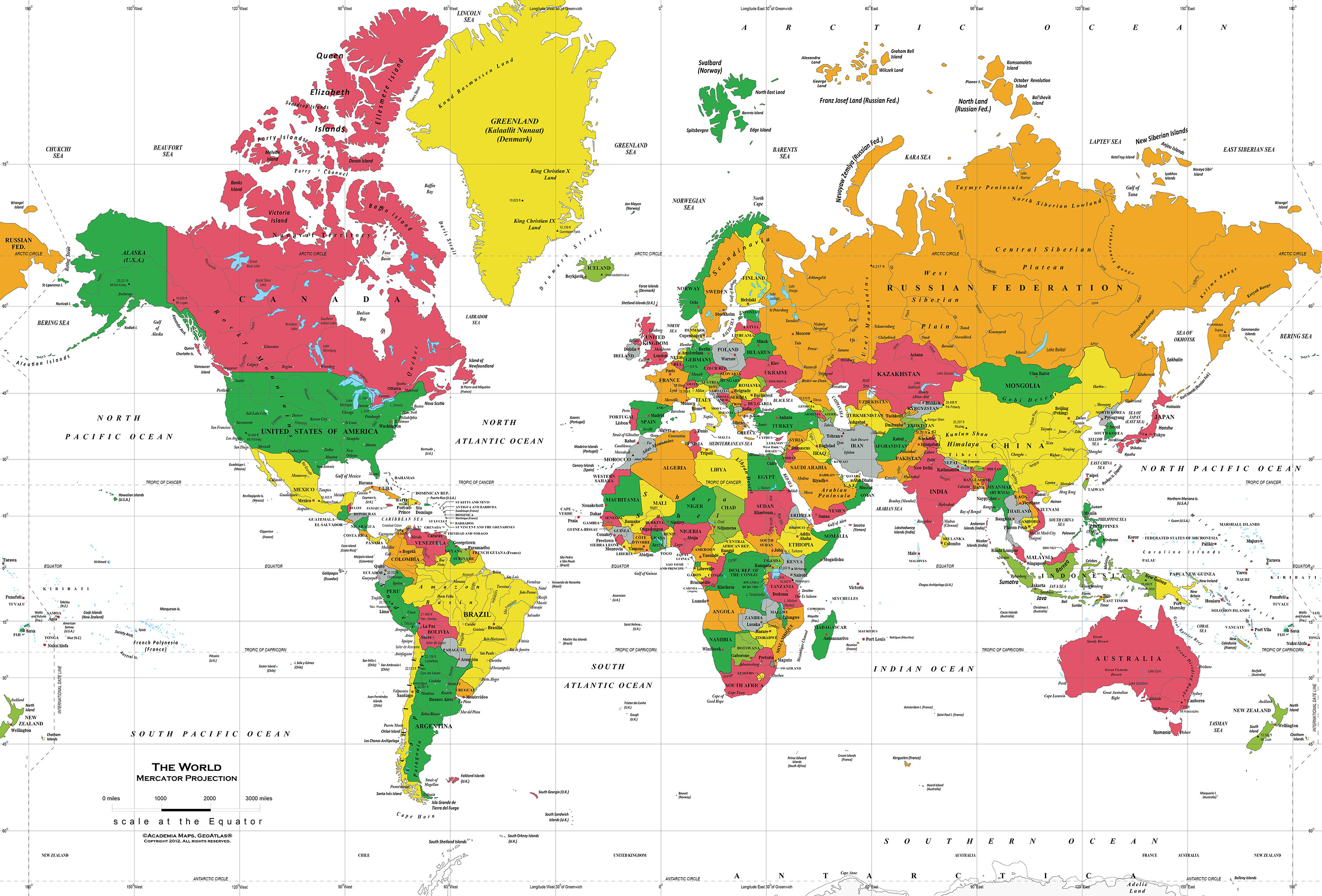 Climate map example