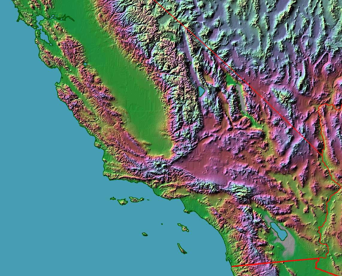 Climate map example